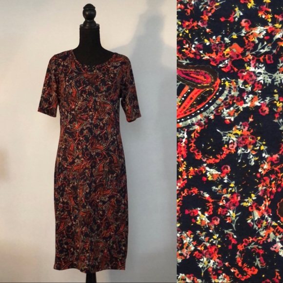 LuLaRoe Julia Size M - Picture 1 of 5